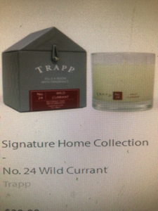 WILD CURRANT TRAPP CANDLE