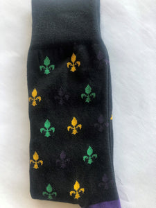 FDL MARDI GRAS SOCKS