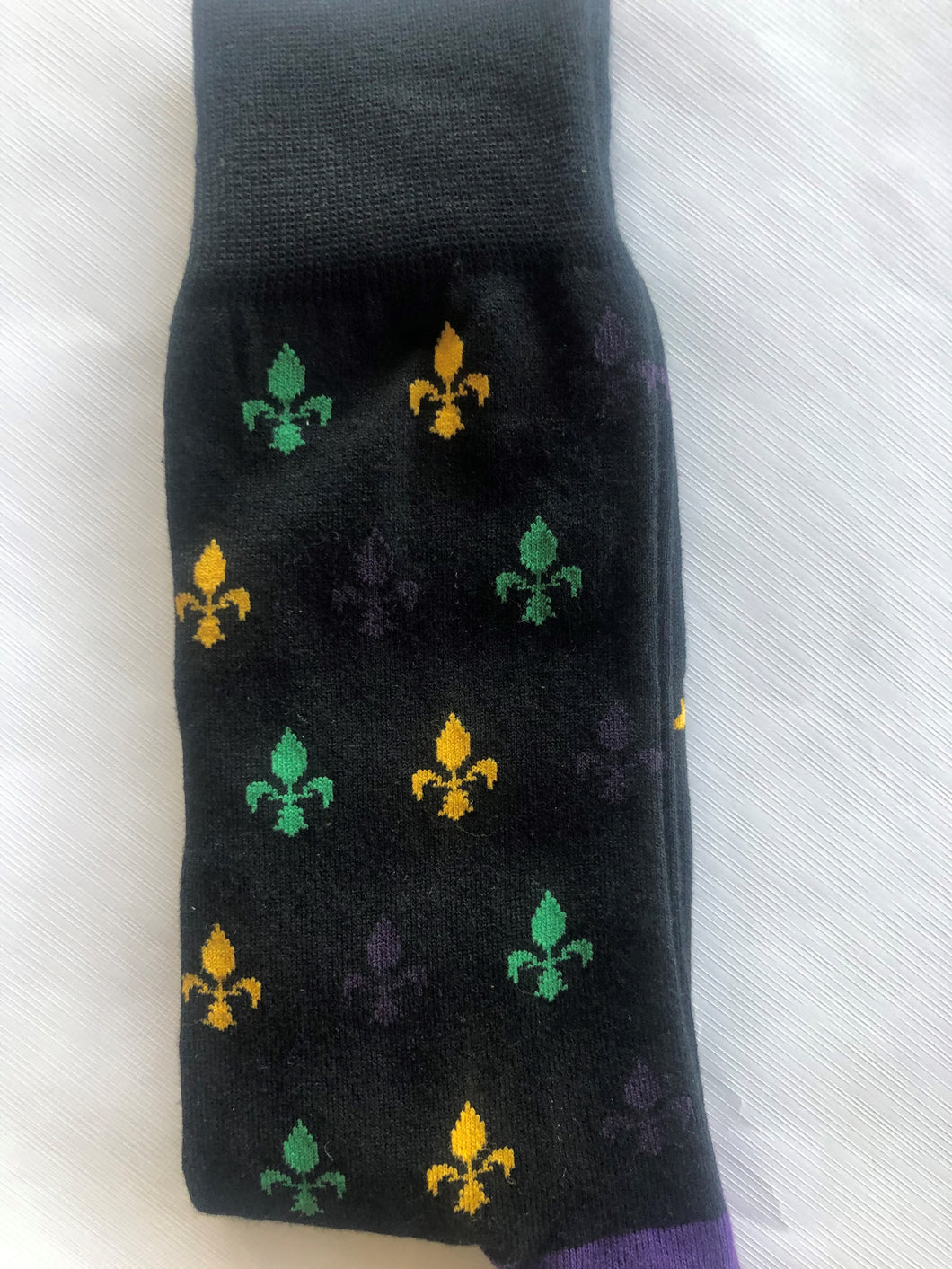 FDL MARDI GRAS SOCKS