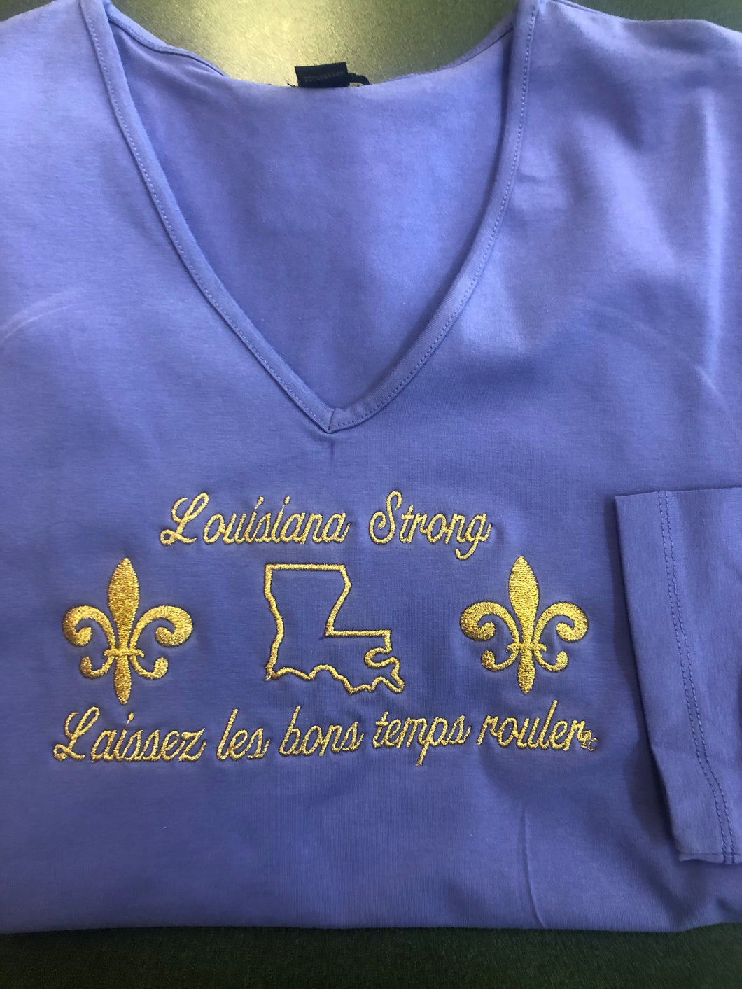 LOUISIANA STRONG FITTED TEE SHIRT